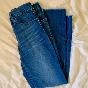 Madewell cali Demi boot jeans